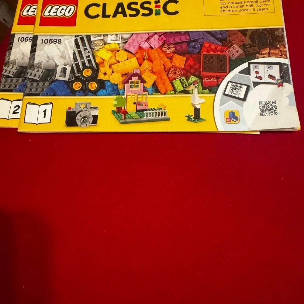 Lego Instructions Manual Only! Lot Of 5 Classic 10698 11011 10717 10713 11017 ++